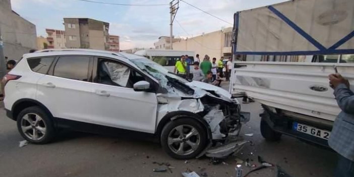 Mardin’de 6 araçlı zincirleme trafik kazası: 1 kişi yaralı