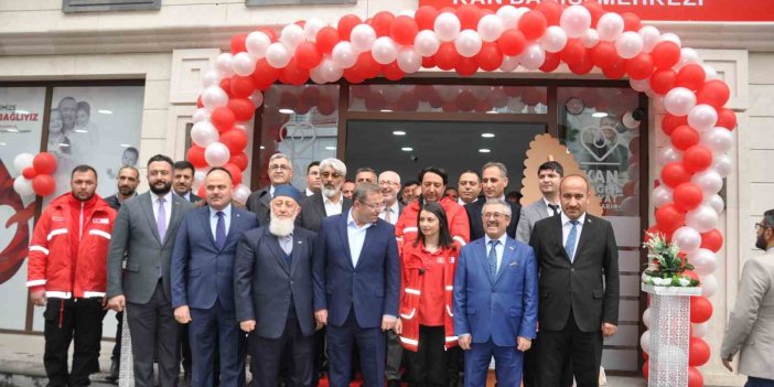 Kars’ta Kızılay Kan Bağış Merkezi açılışı düzenlendi