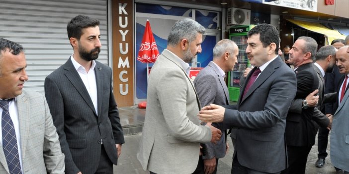 AK Parti Hakkari Koordinatörü Taşkıran, Çukurca'yı ziyaret etti