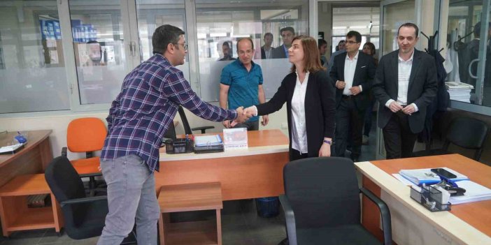 Diyarbakır Büyükşehir Belediyesi Başkanları birimleri inceledi