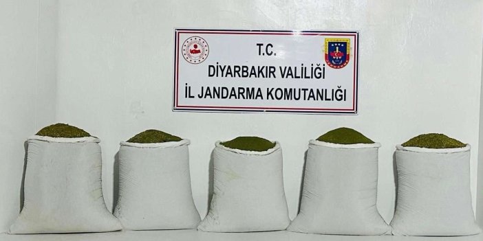 Diyarbakır’da 167 kilo toz esrar yakalandı