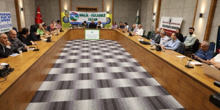 Diyarbakır’da bir araya gelen Ekoloji Birliği, çevre sorunlarını ele aldı