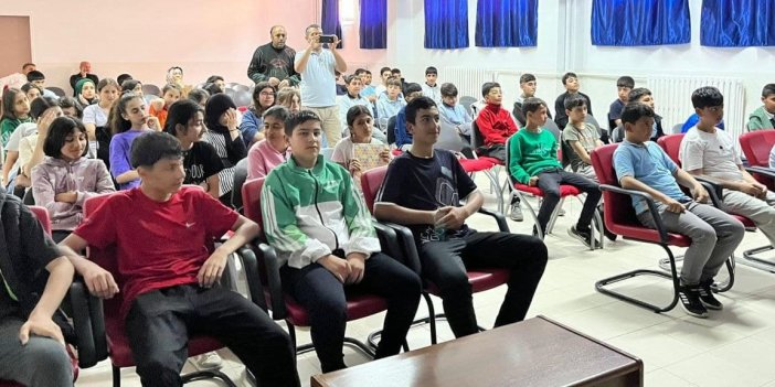 Elazığ’da öğrencilere tabiat eğitimleri veriliyor