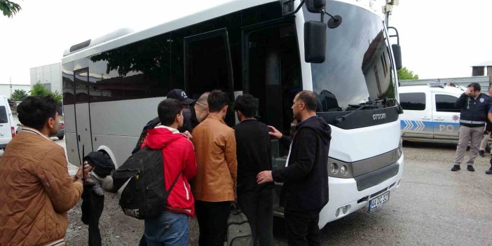 Malatya’da iş yerinde 25 düzensiz göçmenin yakalandığı belirtildi