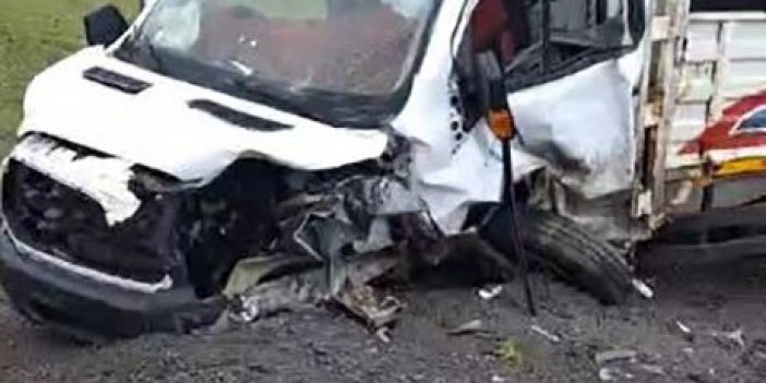 Ardahan’da meydana gelen trafik kazasında 2 kişi yaralandı