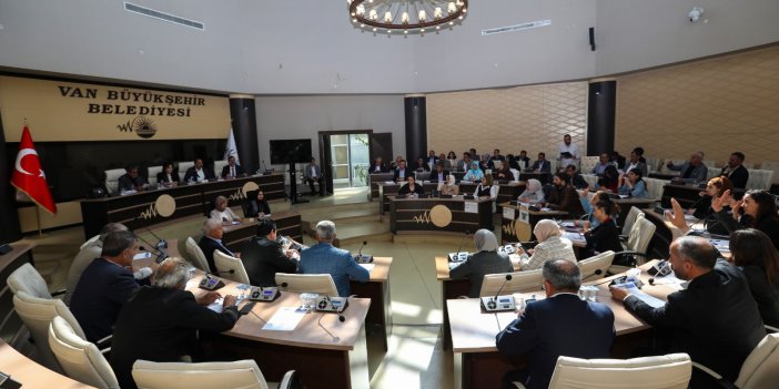 Van Büyükşehir Belediyesi mayıs ayı meclisi toplandı