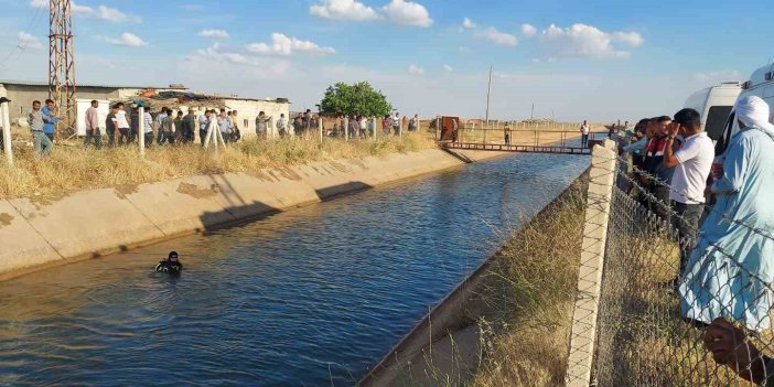 Urfa’da sulama kanalına düşen çocuk öldü