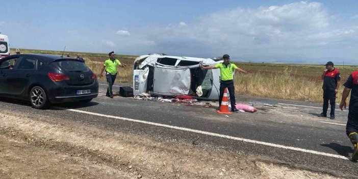 Siverek’te trafik kazası: 5 kişi yaralandı