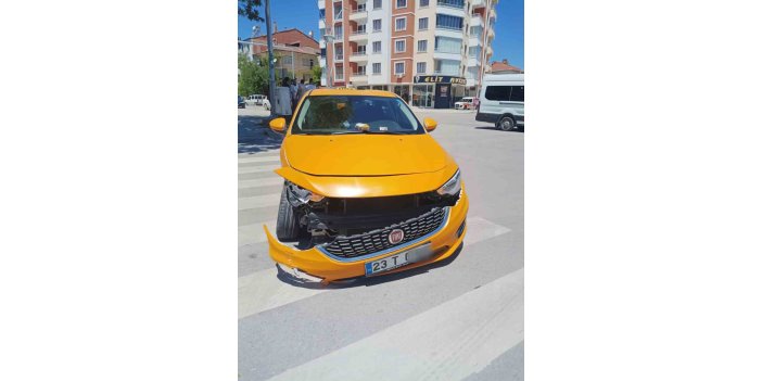 Elazığ’da trafik kazası: 2 kişi yaralandı