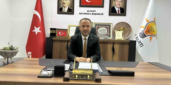 AK Parti Adıyaman İl Başkanı görevinden istifa etti
