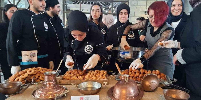 Kars’ın yöresel yemekleri sunuldu