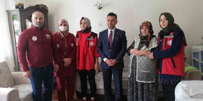 Erzurum’da ‘Yaşlılara Evde Bakım’ projesi kapsamında çalışmalar