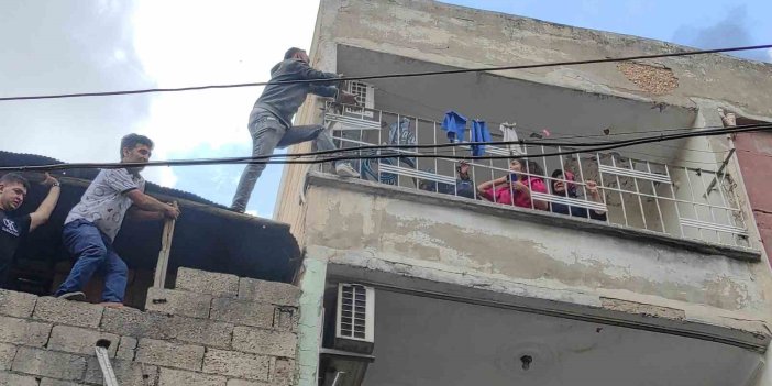 Urfa’da korkutan yangın: Kadın ve çocukları itfaiye ekipleri kurtardı