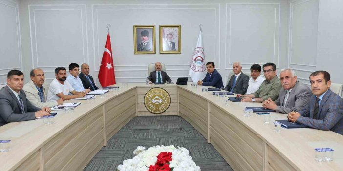 Adıyaman'da kırsal kesime yönelik çalışmalar ele alındı