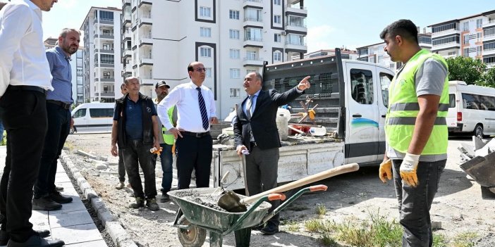 “İlçemizin hak ettiği kaliteli yatırımların startını verdik”