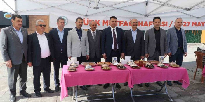 Tatlısıyla, tuzlusuyla Erzincan mutfağı tanıtıldı