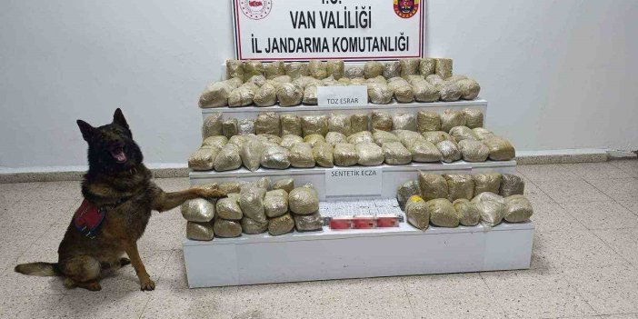 Van’da 129 kilo uyuşturucu yakalandı