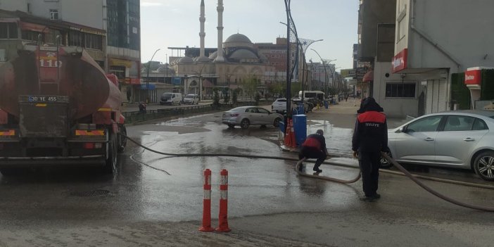 Yüksekova Belediyesi temizlik çalışmalarını hızlandırıyor