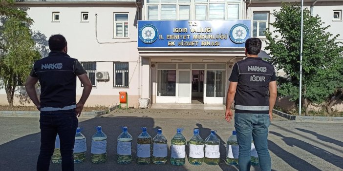 Iğdır’da 75 kilo uyuşturucu ele geçirildi