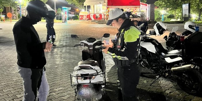 Antep’te parklarda şok huzur-güven uygulaması