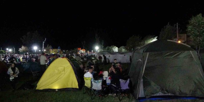 Bingöl’de yurttaşlar Filistin için çadırlarda nöbet tutacak