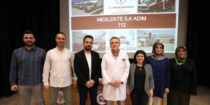 Elazığ’da ’Meslekte İlk Adım 112’ paneli yapıldı