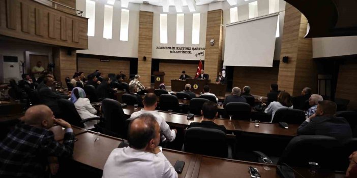 Şahinbey Belediyesi Haziran ayı meclis toplantısı düzenledi