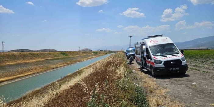 Serinlemek için girdiği kanalda kayboldu