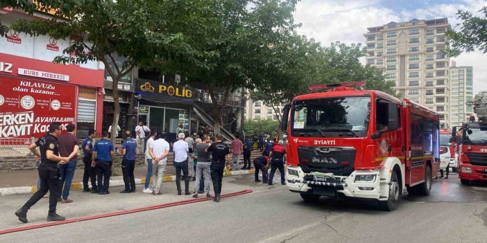 Urfa’da atış poligonunda korkutan yangın