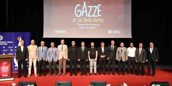 MTÜ’de Gazze konferansı yapıldı