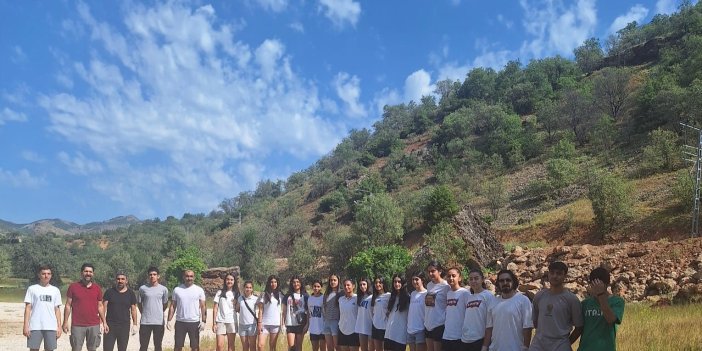 Dersim'de, gençlerden örnek davranış