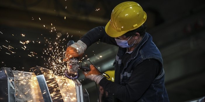 Sanayi üretim endeksi yıllık bazda yüzde 0,7 azalış gösterdi