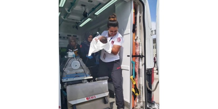 Van’da kalp hastası bebek ambulans uçakla sevk edildi