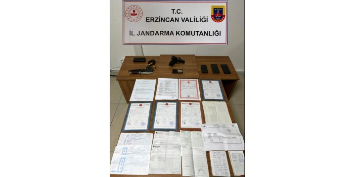 Erzincan’da tefecilik operasyonu: 2 şahıs tutuklandı