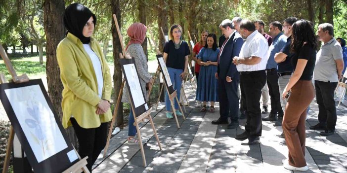 MTÜ'de sıfır atık ve çevre temalı sergi düzenlendi