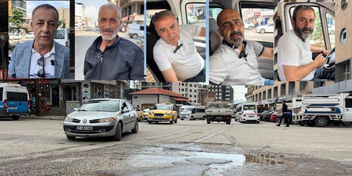 Yüksekovalılar, ilçedeki bozuk yollar için çözüm istiyor