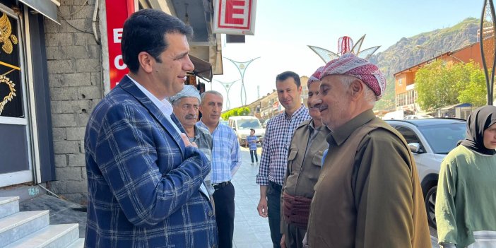 Şemdinli Belediye Başkanı Şakar’dan esnaf ziyareti