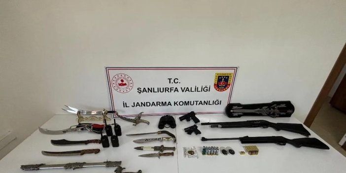 Urfa’da silah ve uyuşturucu operasyonları: 27 gözaltı