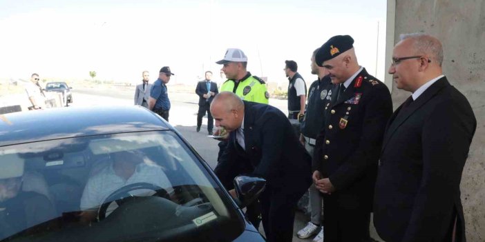 Ağrı’da bayram öncesi trafik denetimi