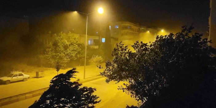Adıyaman’da fırtına ve toz aşınımı etkili oldu
