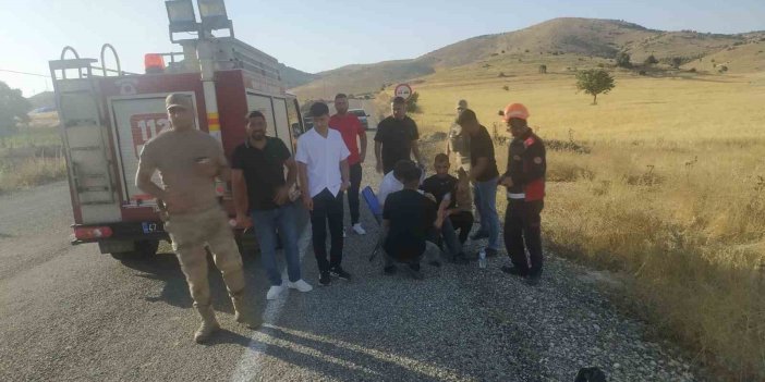 Mardin’de kontrolden çıkan kamyonet takla attı: 2 yaralı