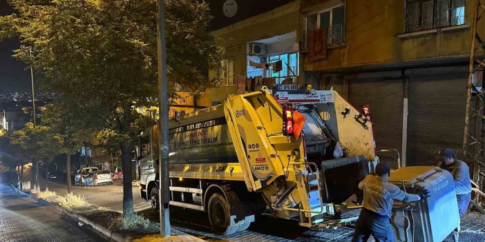 Şahinbey’de temizlik işleri personelleri, bayram boyunca görev başındaydı