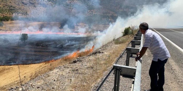 Örtü ve orman yangınlarına karşı uyarı