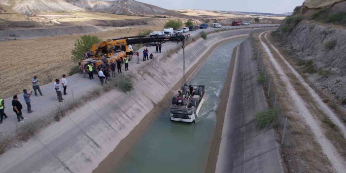 HES kanalına düşen kamyonun sürücüsü yaşamını kaybetti