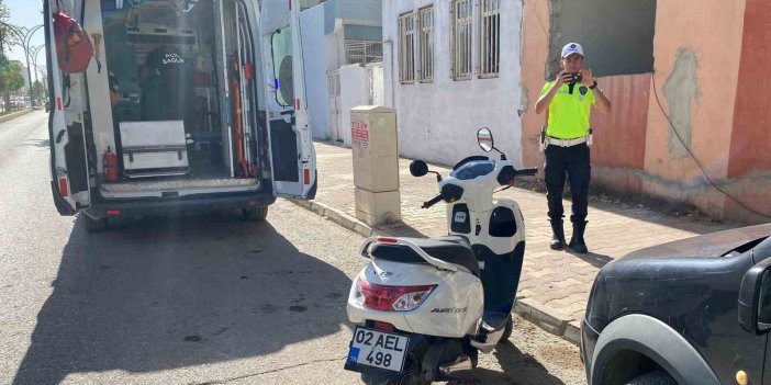 İki motosiklet çarpıştı: 1 kişi yaralandı