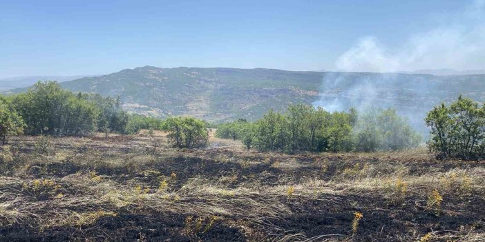 Tunceli’de 3 ayrı bölgede çıkan yangınlardan 2’si söndürüldü, 1’ine müdahale devam ediyor