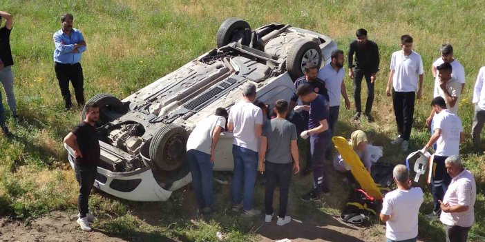 Tatvan’da trafik kazası: 1 kişi yaralandı