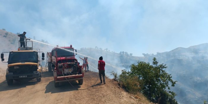 Bingöl’de iki ayrı ilçedeki orman yangınları kontrol altına alındı