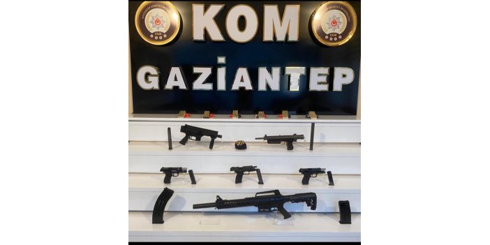 Antep’te silah kaçakçılığı operasyonu: 12 gözaltı
