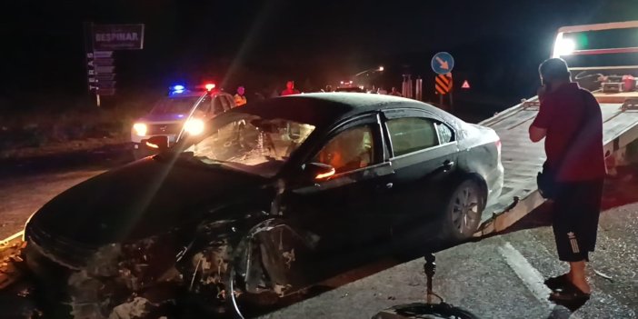 Adıyaman’da iki otomobil çarpıştı: 8 kişi yaralandı